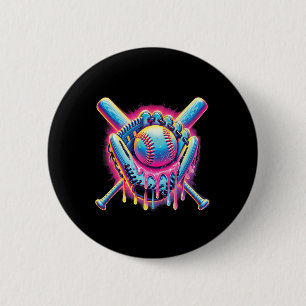 Bysebyll Drip For Boys Ice Cream Drip Youth Boys B 2 Inch Round Button