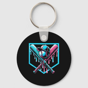 Bysebyll Drip For Boys Ice Cream Drip Youth Boys B Keychain
