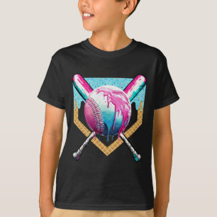 Bysebyll Drip For Boys Ice Cream Drip Youth Boys B T-Shirt