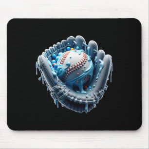 Bysebyll Drip Ice Cream Sprinkles Bysebyll Glove 8 Mouse Pad