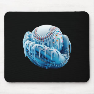 Bysebyll Drip Ice Cream Sprinkles Bysebyll Glove 9 Mouse Pad
