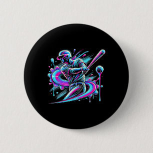 Bysebyll Drip Player Ice Cream 2 Inch Round Button