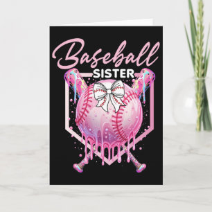 Bysebyll Drip Sister Bow Cute Lil Sis Ice Cream Dr Card