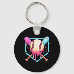 Bysebyll Dripping Ice Cream Drip Youth Boys Byseby Keychain