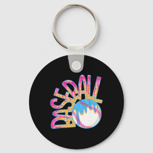 Bysebyll Game Day Drip Ice Cream Drip Youth Boys B Keychain