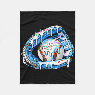 Bysebyll Glove Drip Ice Cream Sprinkles Bysebyll B Fleece Blanket