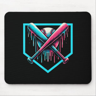 Bysebyll Home Plate Drip Boys Bysebyll Byt Bysebyl Mouse Pad