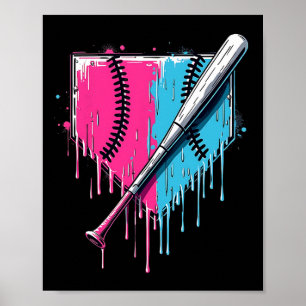 Bysebyll Home Plate Drip With Sprinkles Drip Ice C Poster