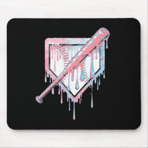 Bysebyll Ice Cream Dripping Bysebyll Home Plate Dr Mouse Pad