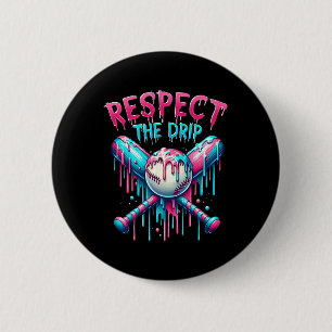 Bysebyll Ice Cream Dripping Respect The Drip Home 2 Inch Round Button