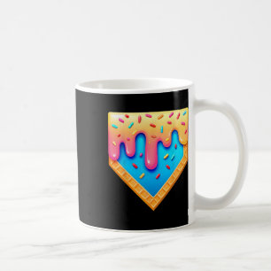 Bysebyll Ice Cream Dripping Retro Bysebyll Home Pl Coffee Mug