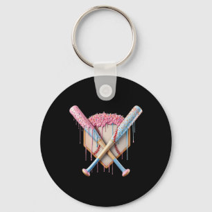 Bysebyll Ice Cream Home Plate Drip Youth Boys Byse Keychain