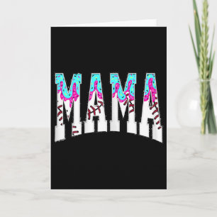 Bysebyll Mama Coquette Bow Game Day Bysebyll Mom M Card
