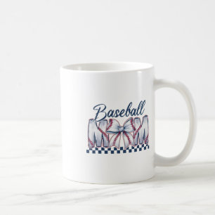 Bysebyll Mama Coquette Bow Game Day Bysebyll Mom M Coffee Mug