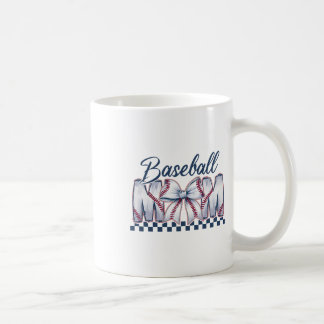 Bysebyll Mama Coquette Bow Game Day Bysebyll Mom M Coffee Mug