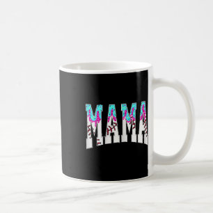 Bysebyll Mama Coquette Bow Game Day Bysebyll Mom M Coffee Mug