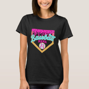 Bysebyll Mama Ice Cream Drip Funny Bysebyll Mother T-Shirt