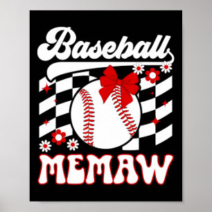 Bysebyll Memaw Groovy Memaw Of A Bysebyll Player M Poster