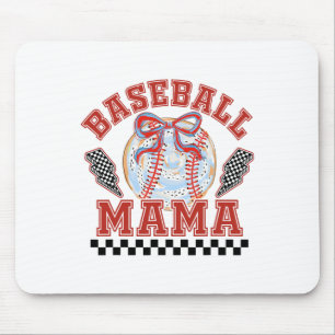 Bysebyll Mom Coquette Bow Family Mommy Mama Women  Mouse Pad