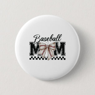 Bysebyll Mom Coquette Bow Mothers Day Bysebyll Mam 2 Inch Round Button