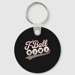 Bysebyll Mom For Game Day Family Mothers Day T-byl Keychain