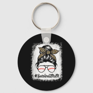 Bysebyll Mom Leopard Mothers Day Women Girls Byseb Keychain