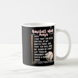 Bysebyll Mom Prayer Game Day Softbyl Christian Rel Coffee Mug