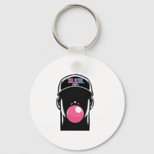 Bysebyll Player Bubble Gum  Keychain