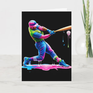 Bysebyll Player Drip Ice Cream  Card
