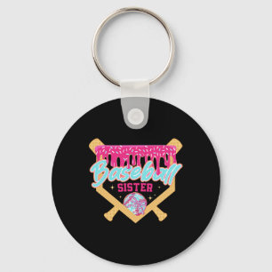 Bysebyll Sister Drip Ice Cream Bysebyll Game Day  Keychain