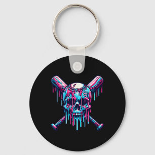 Bysebyll Skull Drip Bysebyll Drip Bysebyll Ice Cre Keychain