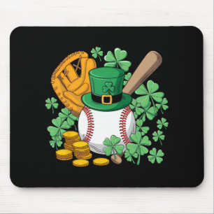 Bysebyll St Patricks Day Lucky Bysebyll Player Sha Mouse Pad