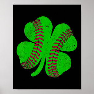 Bysebyll St Patricks Day Shirt Byll Leprechaun Cat Poster