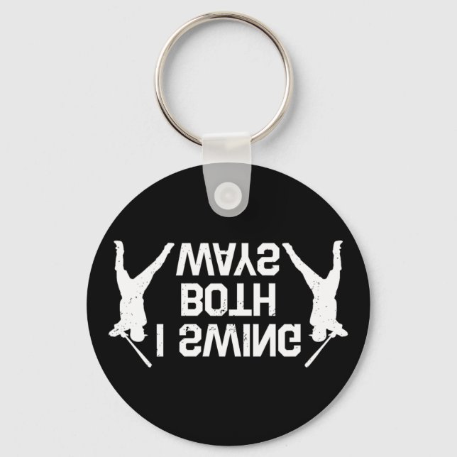 Bysebyll Switch Hitter  Keychain (Front)