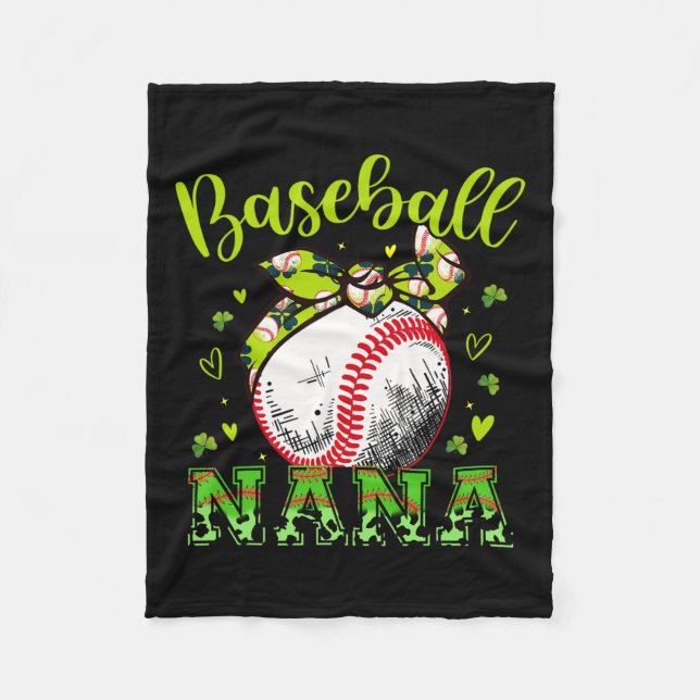 Bysell Nana Headnd Leopard Sell Ll St Patricks Day Fleece Blanket (Front)