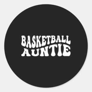 Bysketbyll Aunt Classic Round Sticker