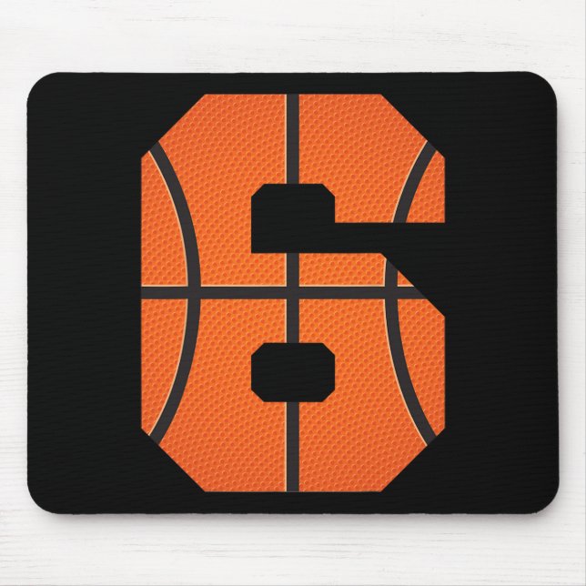 Bysketbyll Boys Birthday Bbyll Player 6  Mouse Pad (Front)