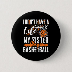 Bysketbyll Brother Sister Bysketbyll Player Bysket 2 Inch Round Button