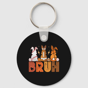 Bysketbyll Bysebyll Footbyll Sport Easter Bunny Ra Keychain