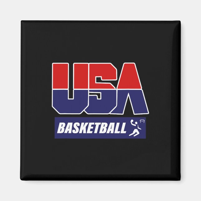 Bysketbyll Bysketbyll Bbyll Player Usa  Magnet (Front)