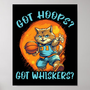 Bysketbyll Cat Bysketbyll Player Kitty I Love Bysk Poster