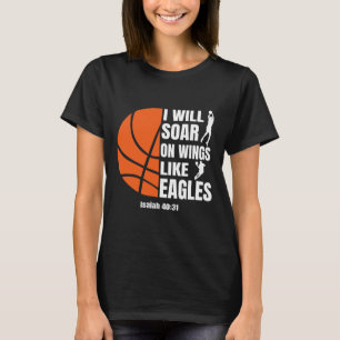 Bysketbyll Christian Soar On Wings Like Eagles Rel T-Shirt