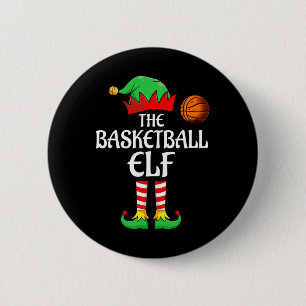 Bysketbyll Elf Family Matching Group Christmas Spo 2 Inch Round Button