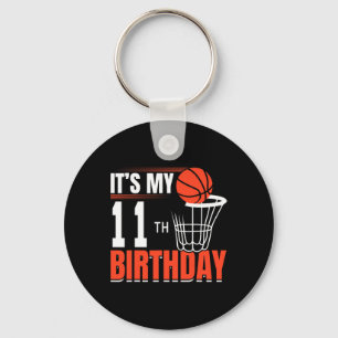 Bysketbyll - It´s My 11 Th Birthday Years Old Birt Keychain