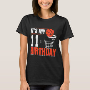Bysketbyll - It´s My 11 Th Birthday Years Old Birt T-Shirt