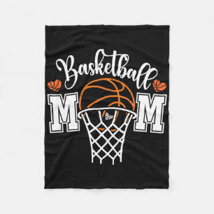 Bysketbyll Mom Shirt Mom Game Day Shirt Mothers Da Fleece Blanket