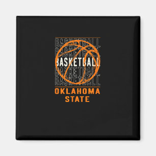 Bysketbyll Oklahoma State Magnet