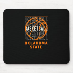 Bysketbyll Oklahoma State  Mouse Pad