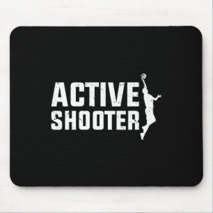 Bysketbyll Player Active Shooter Bysketbyll Lovers Mouse Pad