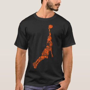 Bysketbyll Player Coach Kids Boys Men 2 T-Shirt